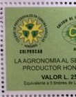 Timbre del Colegio de Profesionales en Ciencias Agricolas